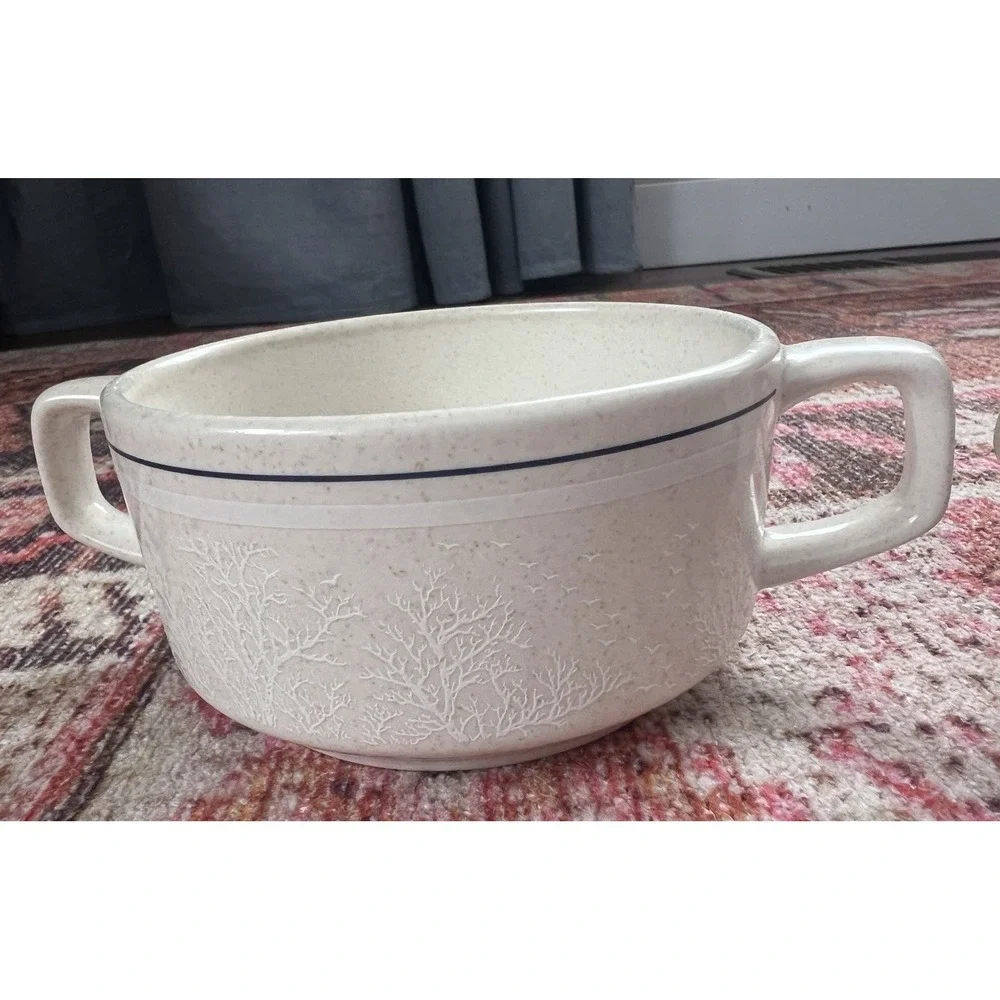 LENOX TEMPER-WARE Silhouette SUGAR BOWL‎ W/O LID AND CREAMER